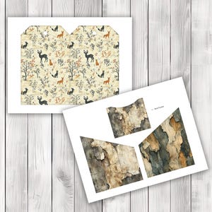 Rustic Woodland Overloaded Tag Kit - Botanical - Loaded Tags | Ephemera Labels | Paper Craft | Junk Journal Images Clip Art | Fussy Cut