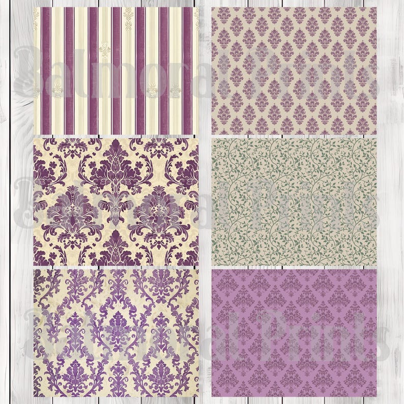 Vintage Spring Floral - Journal Paper Set, Junk Journal Pages, Junk Journal Paper, Printable Journal, Scrapbook Paper, Digital Paper